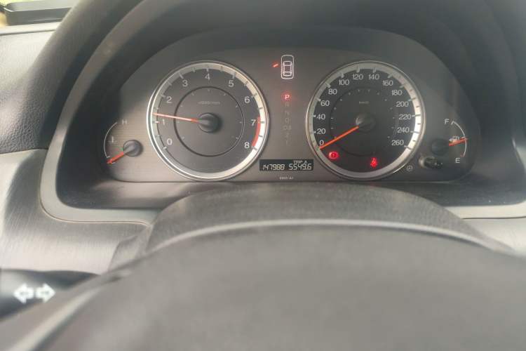Used Honda Accord 2013 2.0L SE Odometer Close Up