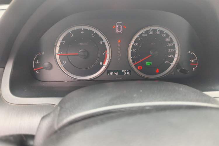 Used Honda Accord 2013 2.0L SE Odometer Close Up