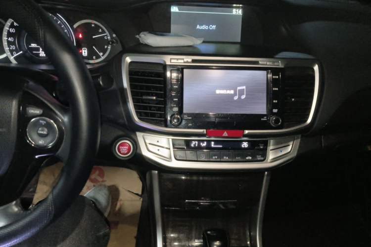 Used Honda Accord 2014 2.4L EX Luxury Edition Audio And AC Panel