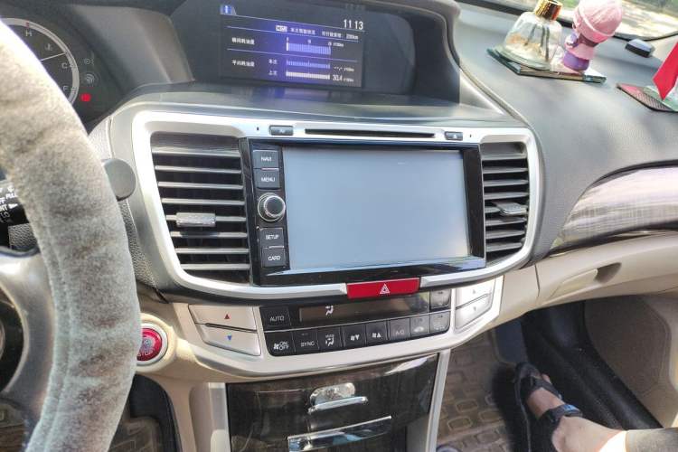 Used Honda Accord 2014 2.4L EX Luxury Edition Audio And AC Panel