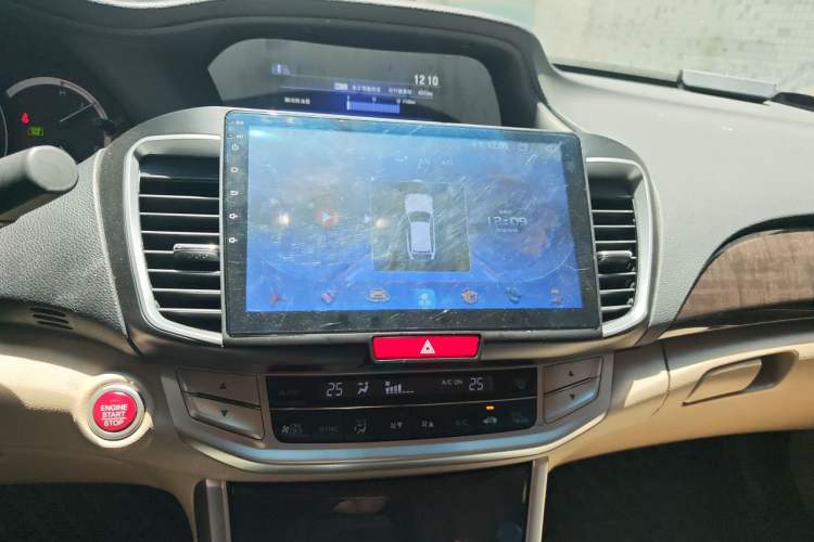 Used Honda Accord 2014 2.4L EXN Luxury Navigation Edition Audio And AC Panel