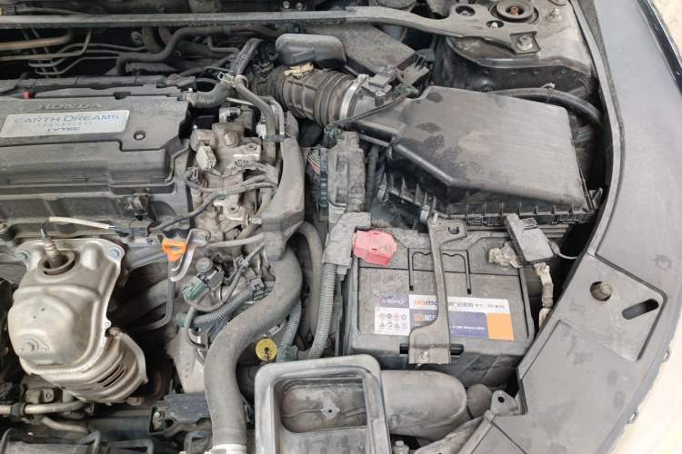 Used Honda Accord 2014 2.4L EXN Luxury Navigation Edition Engine Bay Left