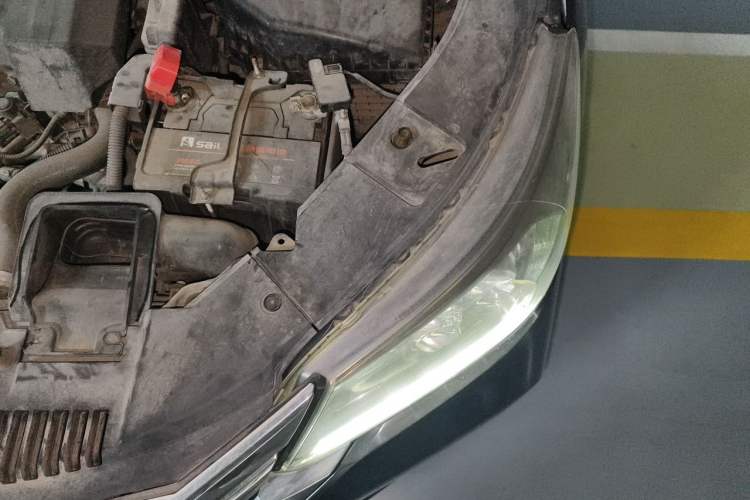 Used Honda Accord 2014 2.4L EXN Luxury Navigation Edition Engine Bay Left