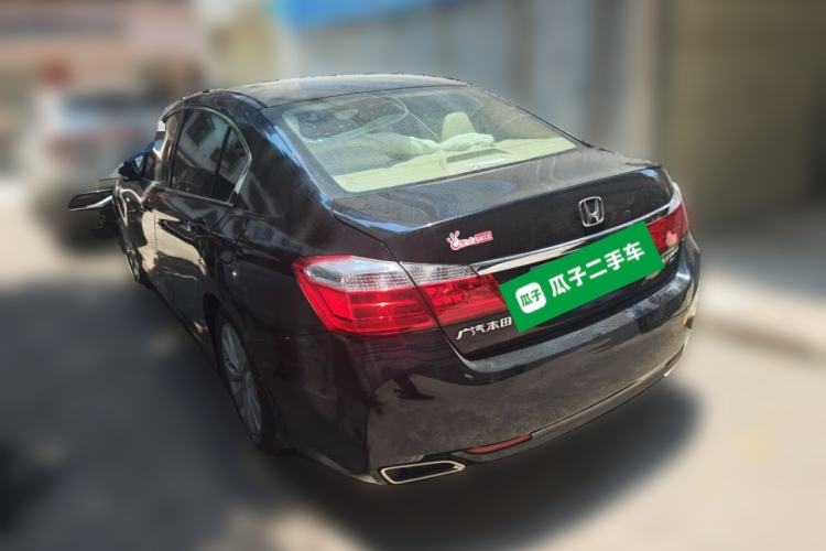 Used Honda Accord 2014 2.4L EXN Luxury Navigation Edition Rear Left 45 Deg