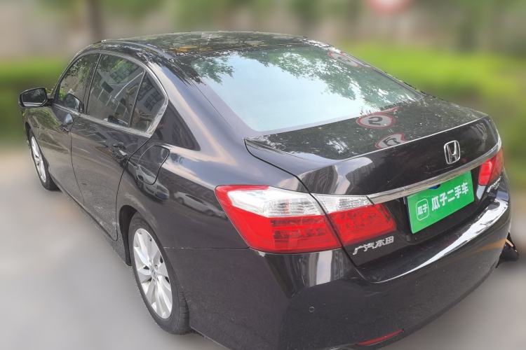 Used Honda Accord 2014 2.4L EXN Luxury Navigation Edition Rear Left 45 Deg