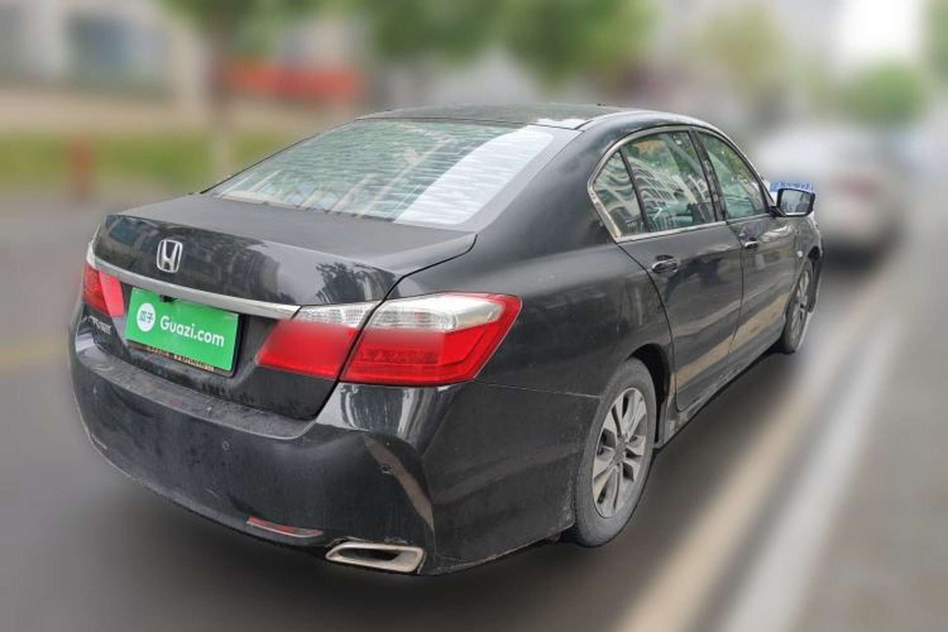 Used Honda Accord 2014 2.0L EX Luxury Edition Rear Right 45 Deg