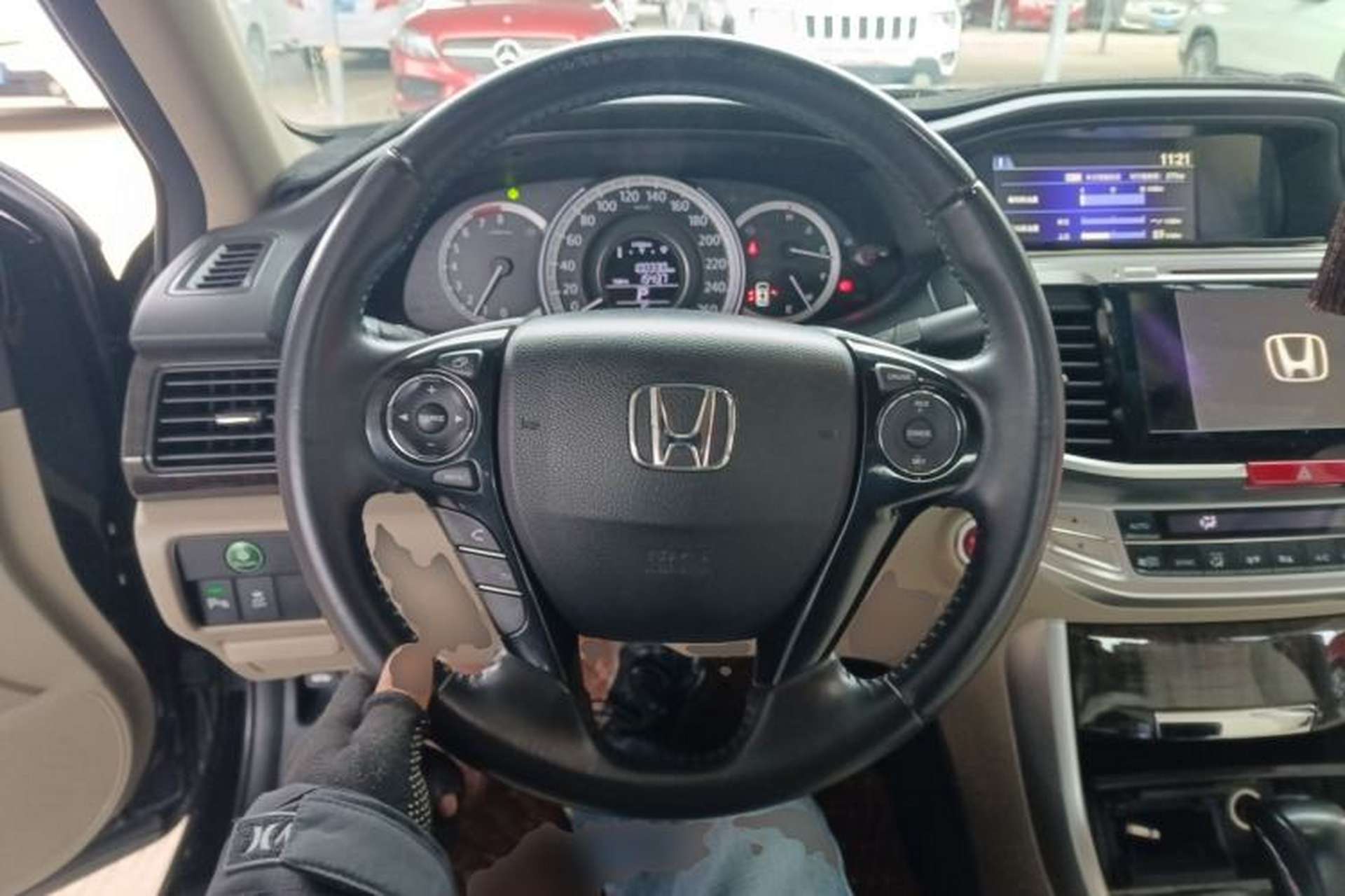 Used Honda Accord 2014 2.4L EX Luxury Edition Steering Wheel