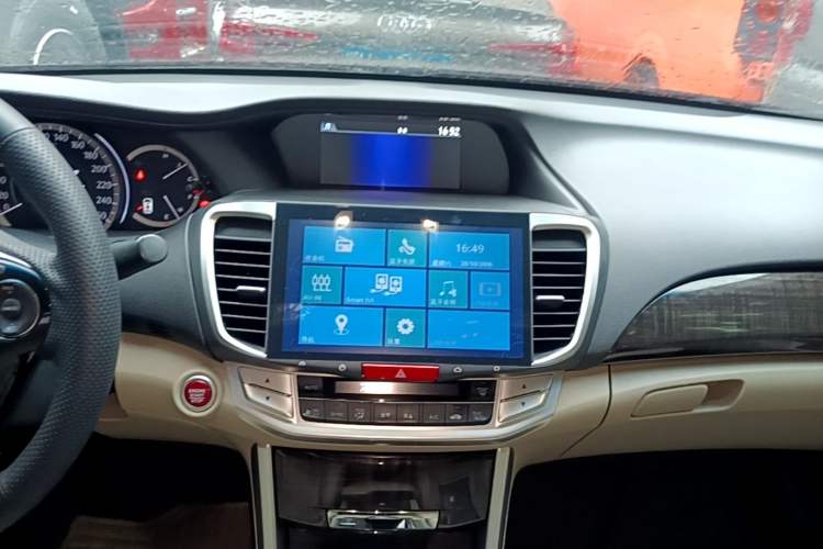 Used Honda Accord 2014 2.4L EX Luxury Edition Audio And AC Panel