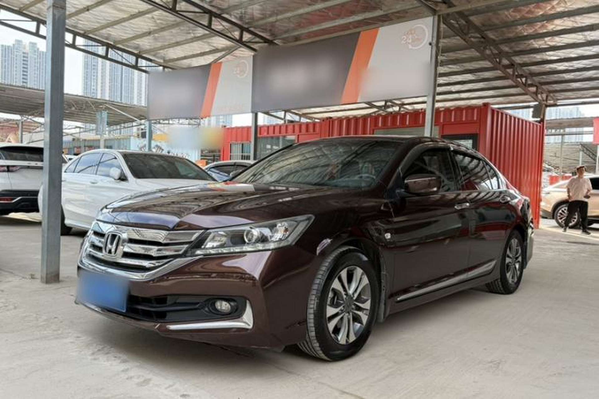 Used Honda Accord 2014 2.0L LX Comfort Edition Front Left 45 Deg