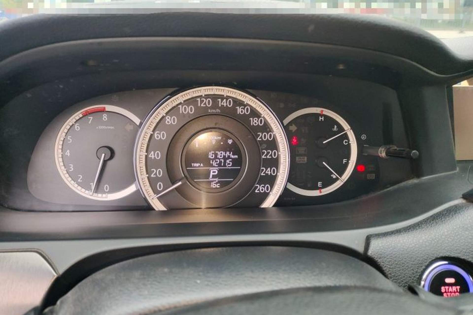 Used Honda Accord 2014 2.0L LX Comfort Edition Instrument Cluster