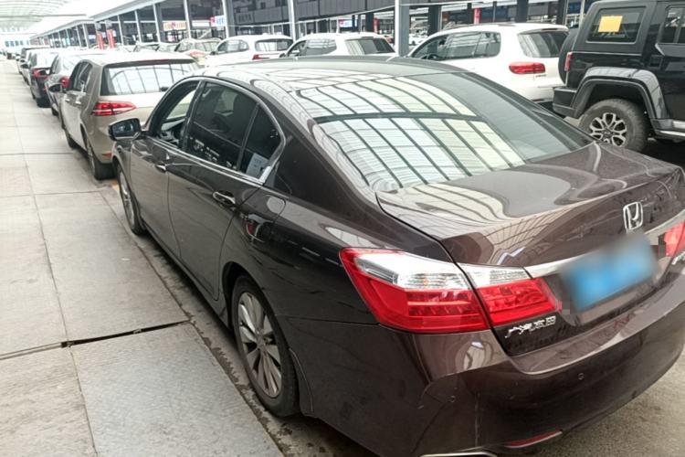 Used Honda Accord 2014 2.4L EXN Luxury Navigation Edition Rear Left 45 Deg