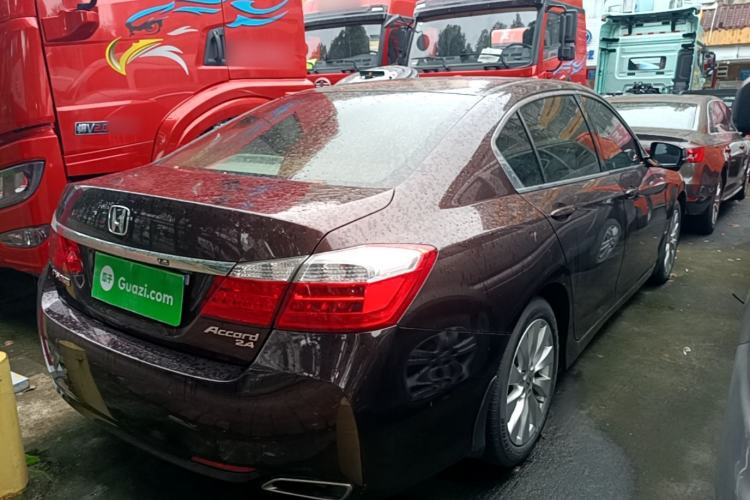 Used Honda Accord 2014 2.4L EX Luxury Edition Rear Right 45 Deg