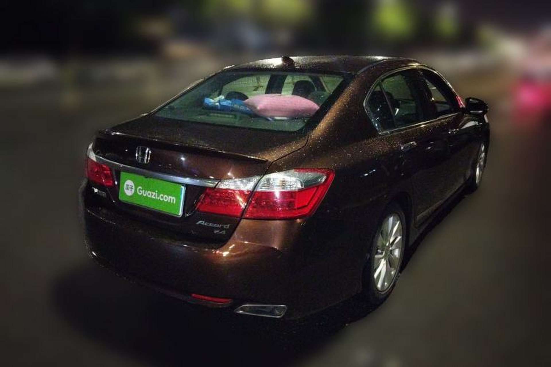 Used Honda Accord 2014 2.4L EX Luxury Edition Rear Right 45 Deg