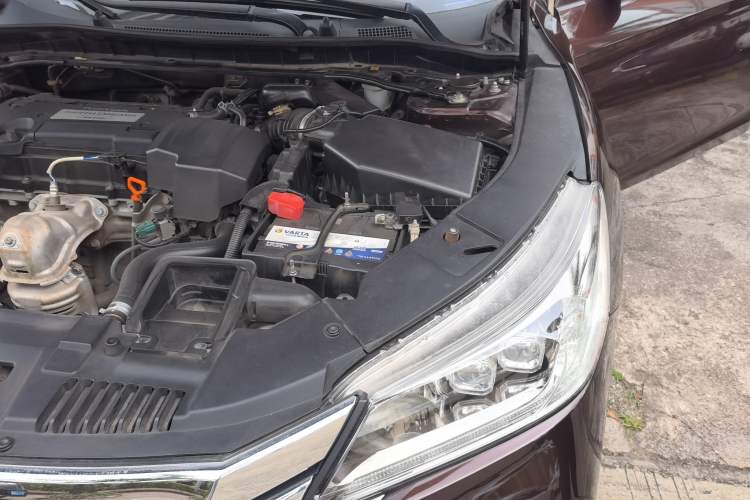 Used Honda Accord 2014 2.4L EXN Luxury Navigation Edition Engine Bay Left