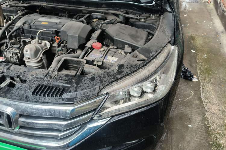 Used Honda Accord 2014 2.4L EX Luxury Edition Engine Bay Left
