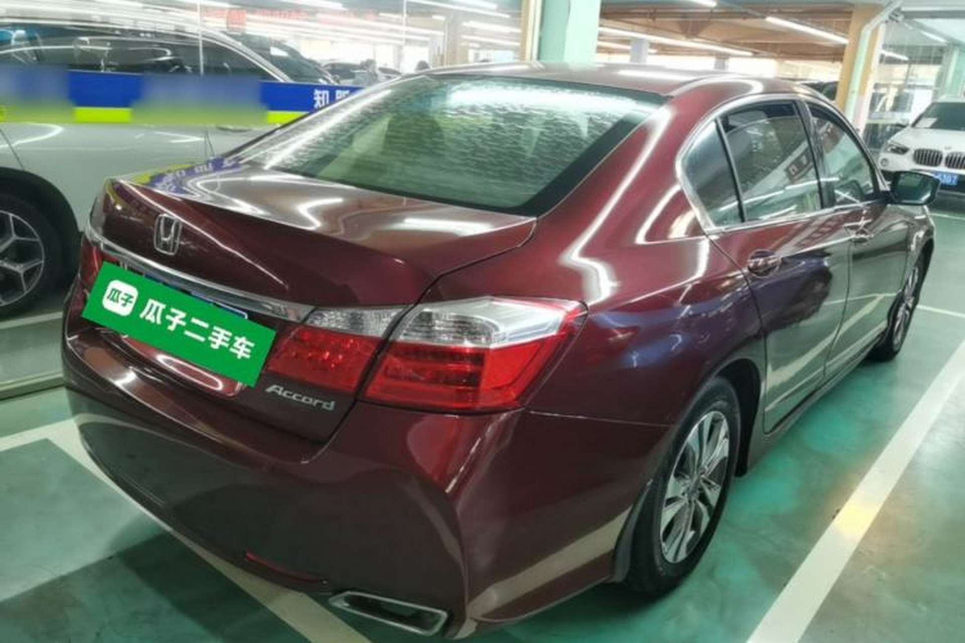 Used Honda Accord 2014 2.0L EX Luxury Edition Rear Right 45 Deg
