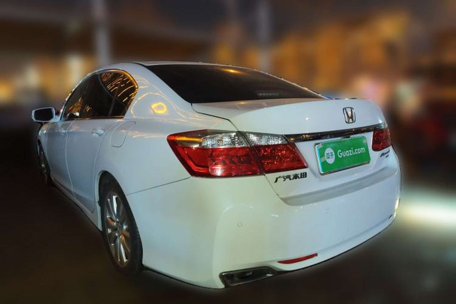 Used Honda Accord 2014 2.4L EX Luxury Edition Rear Left 45 Deg