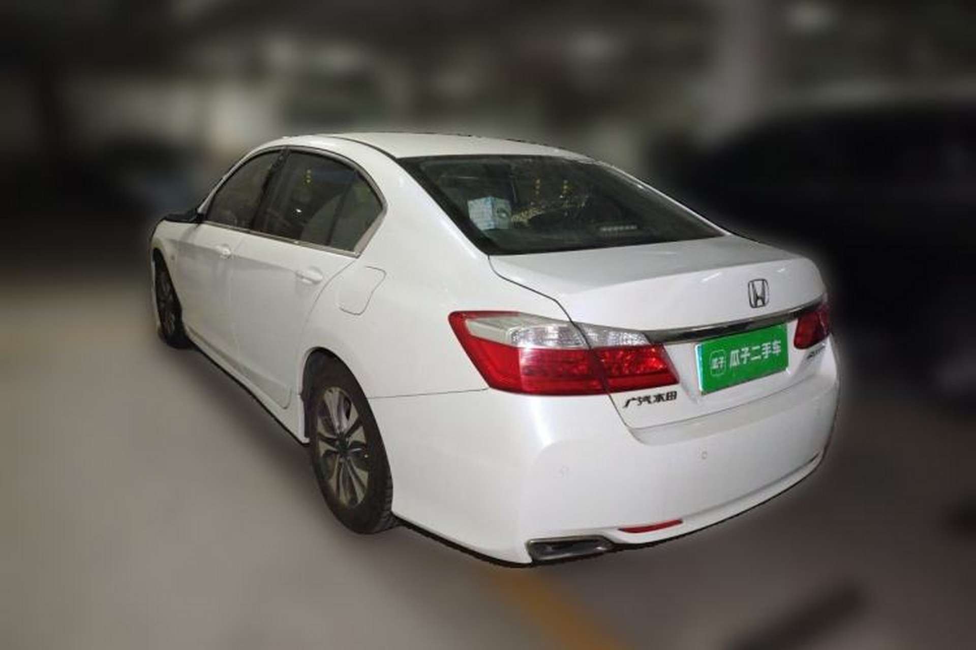 Used Honda Accord 2014 2.0L EX Luxury Edition Rear Left 45 Deg