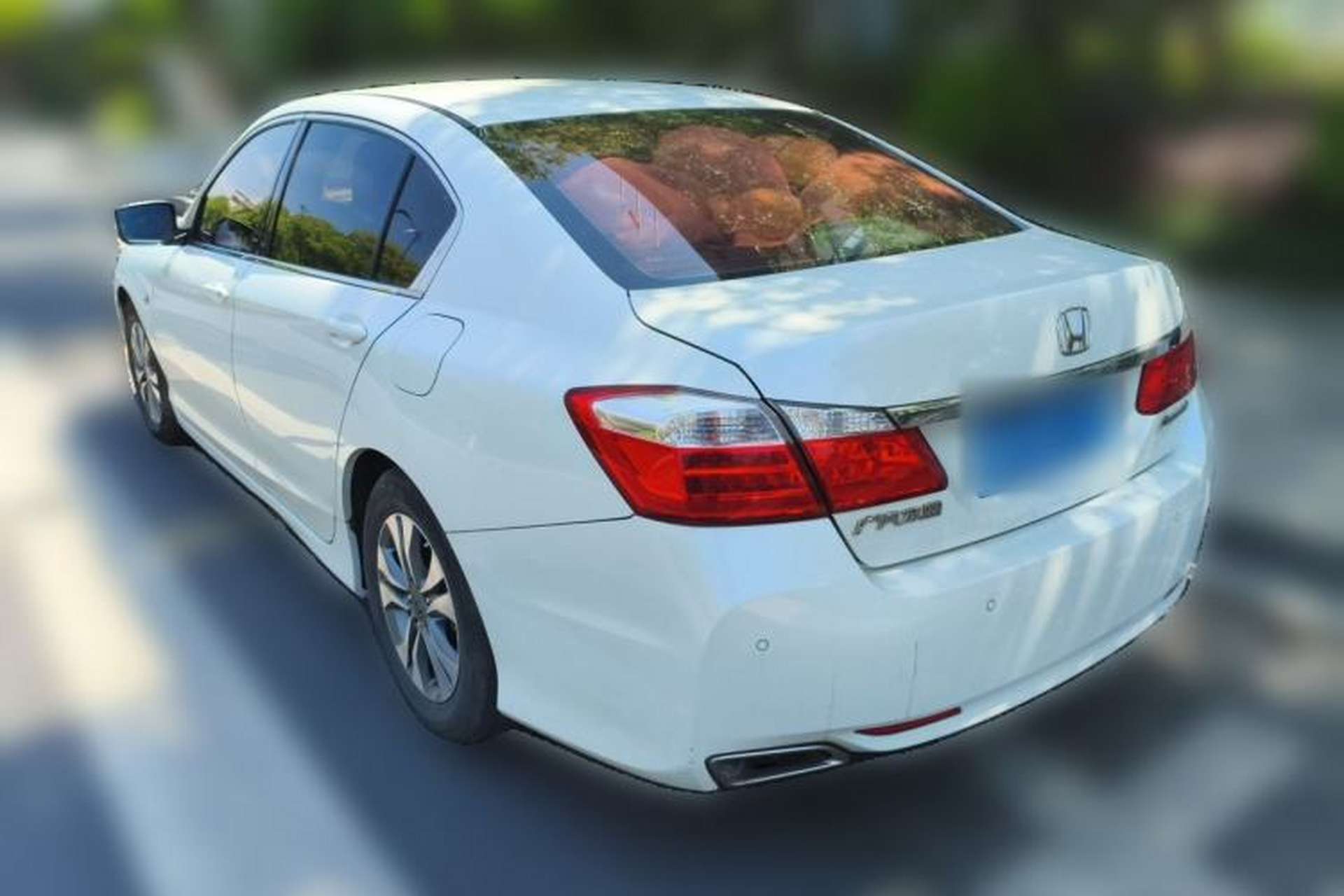 Used Honda Accord 2014 2.0L EX Luxury Edition Rear Left 45 Deg