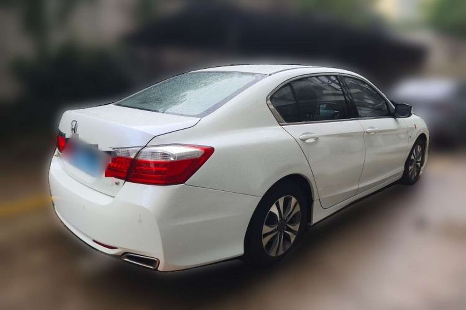 Used Honda Accord 2014 2.0L EX Luxury Edition Rear Right 45 Deg