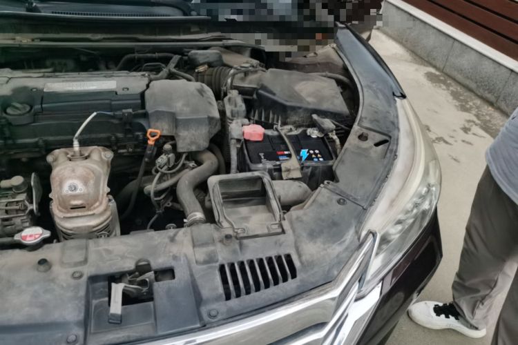 Used Honda Accord 2014 2.4L EXN Luxury Navigation Edition Engine Bay Left