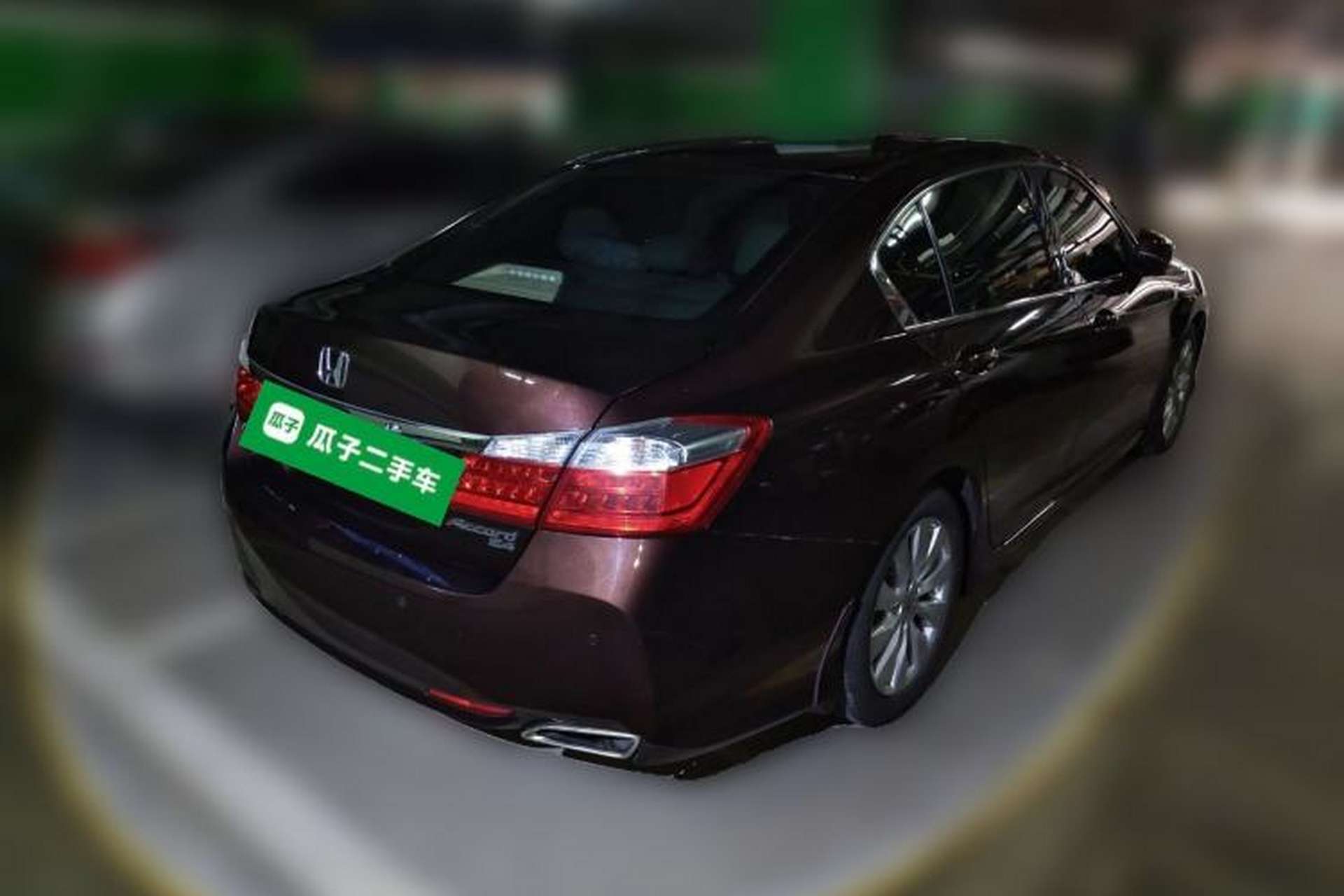 Used Honda Accord 2014 2.4L EXN Luxury Navigation Edition Rear Right 45 Deg