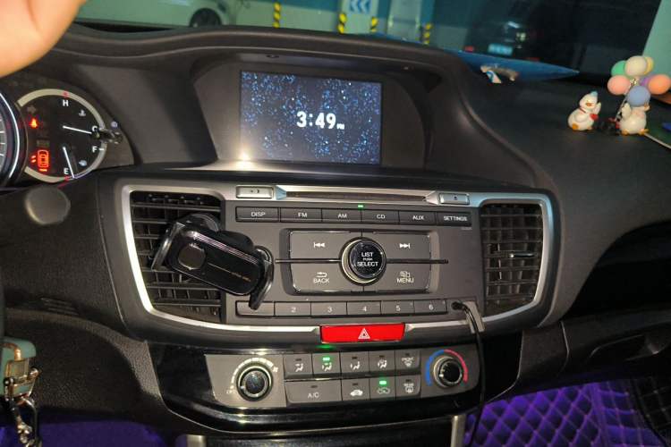 Used Honda Accord 2016 2.0L Comfort Edition Audio And AC Panel