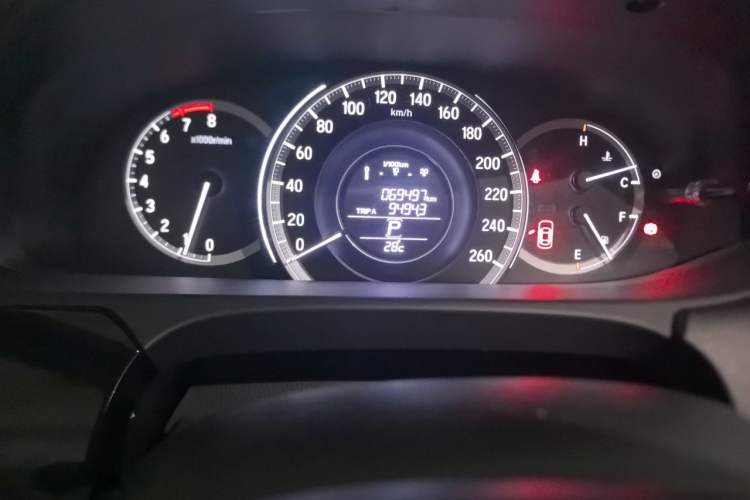 Used Honda Accord 2016 2.0L Comfort Edition Instrument Cluster