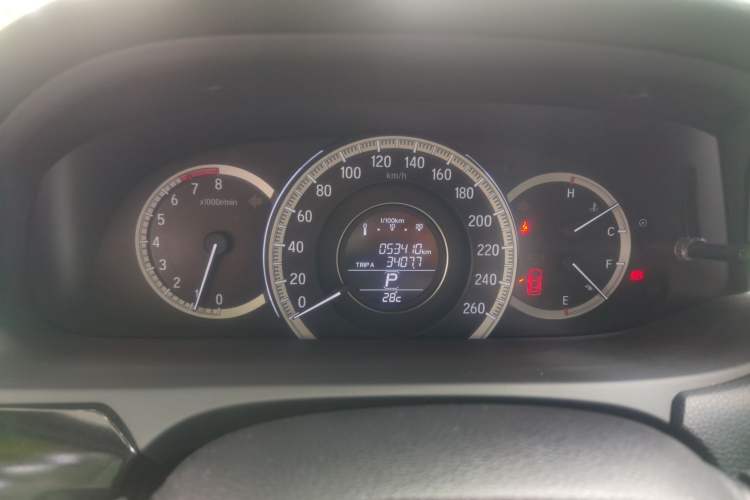 Used Honda Accord 2016 2.0L Comfort Edition Instrument Cluster