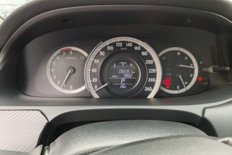 Used Honda Accord 2016 2.0L Elite Edition Odometer Close Up