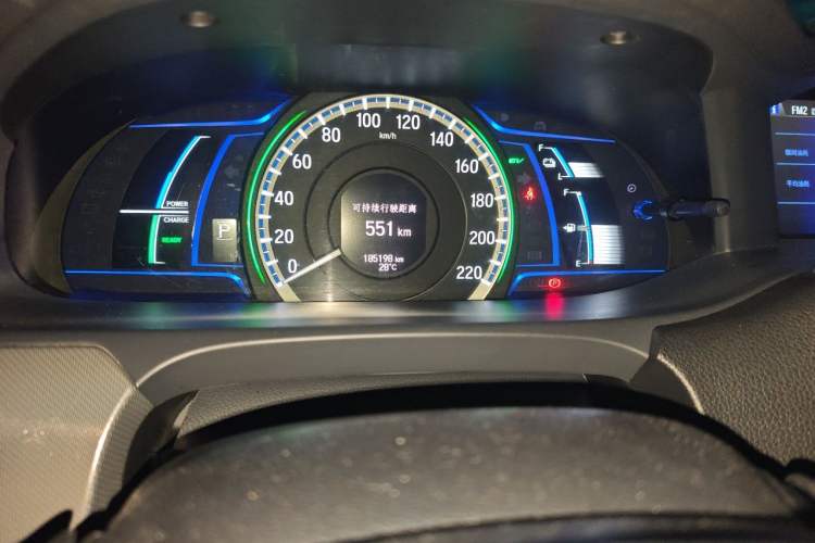 Used Honda Accord 2016 Hybrid 2.0L Sharp Edition Odometer Close Up