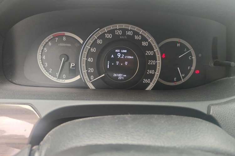 Used Honda Accord 2016 2.4L Zhi Rui Edition Odometer Close Up
