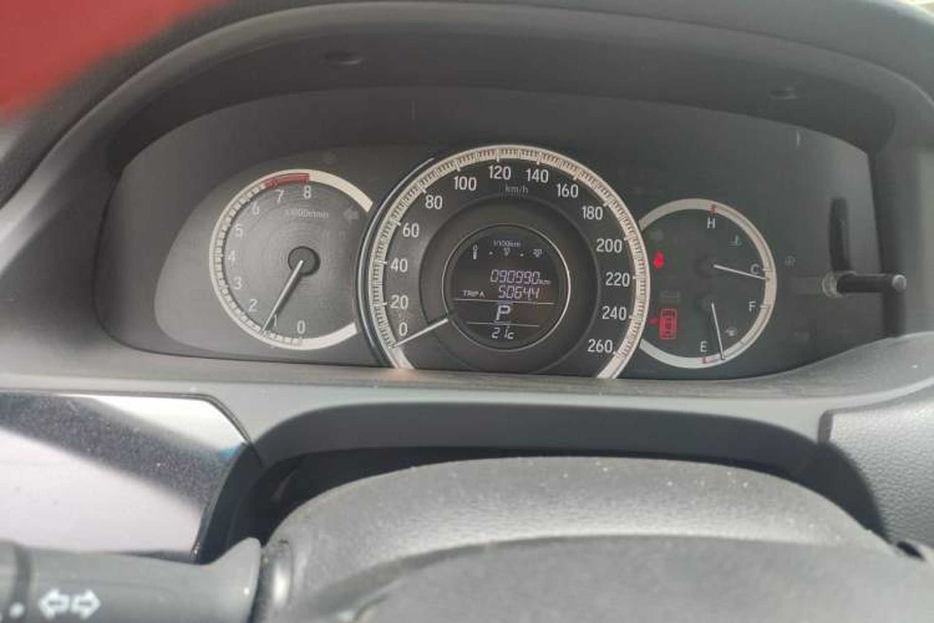 Used Honda Accord 2016 2.0L Elite Edition Odometer Close Up