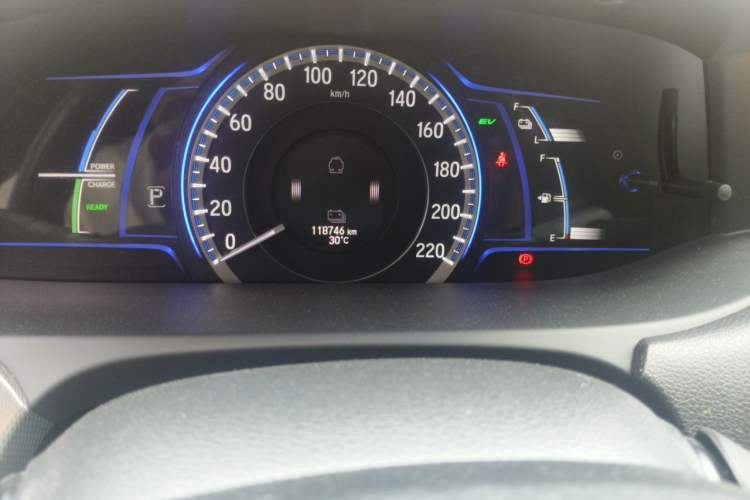 Used Honda Accord 2016 Hybrid 2.0L Sharp Edition Odometer Close Up