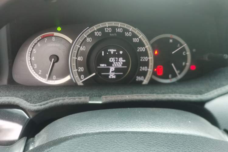 Used Honda Accord 2016 2.0L Elite Edition Odometer Close Up