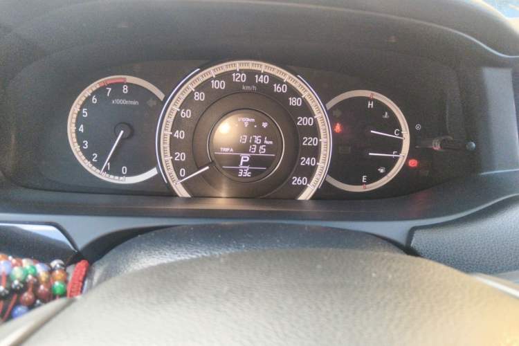 Used Honda Accord 2016 2.0L Elite Edition Odometer Close Up