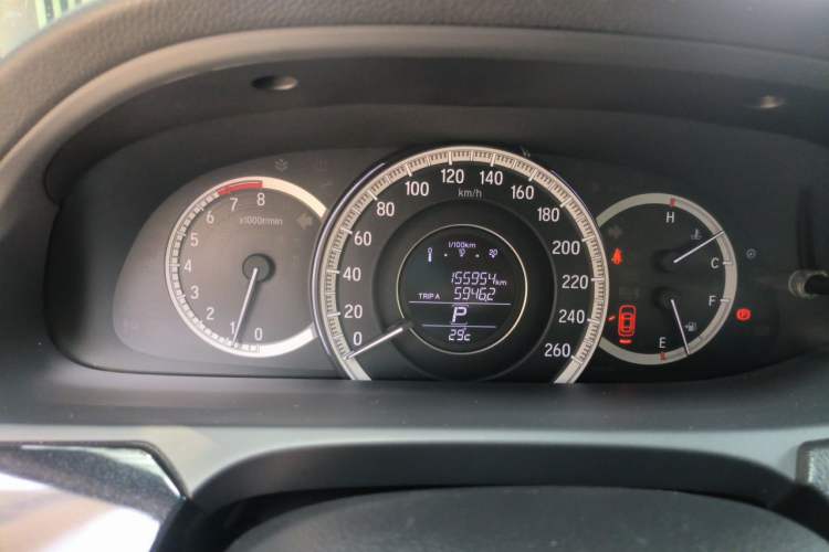Used Honda Accord 2016 2.0L Elite Edition Odometer Close Up