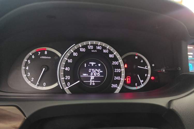 Used Honda Accord 2016 2.4L Luxury Edition Instrument Cluster