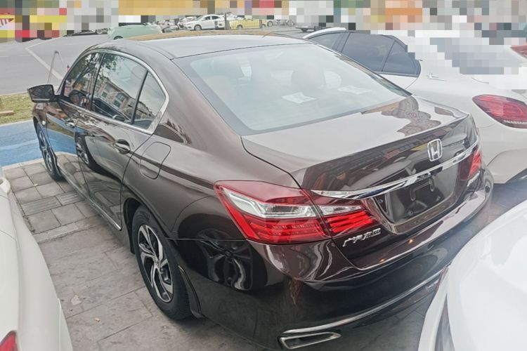 Used Honda Accord 2016 2.0L Comfort Edition Rear Left 45 Deg