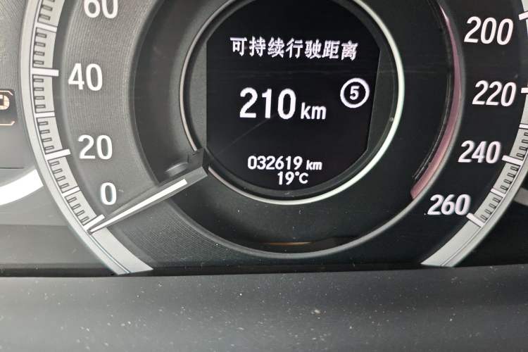 Used Honda Accord 2016 2.4L Zhi Rui Edition Odometer Close Up