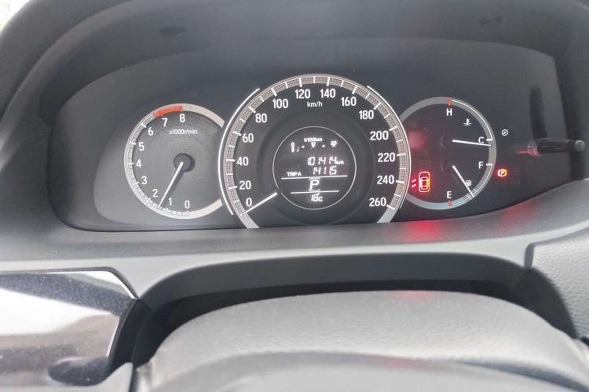 Used Honda Accord 2016 2.0L Luxury Edition Instrument Cluster