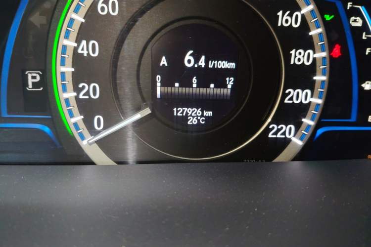 Used Honda Accord 2016 Hybrid 2.0L Rui Ling Edition Odometer Close Up