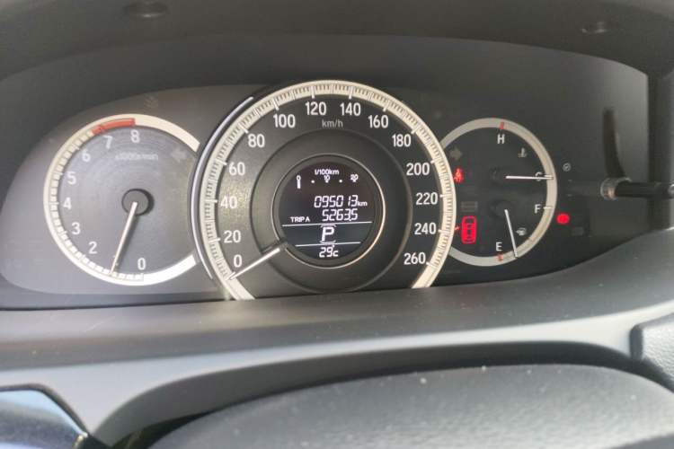 Used Honda Accord 2016 2.0L Elite Edition Odometer Close Up
