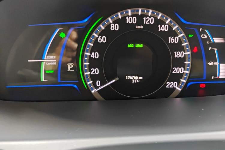 Used Honda Accord 2016 Hybrid 2.0L Prestige Edition Odometer Close Up