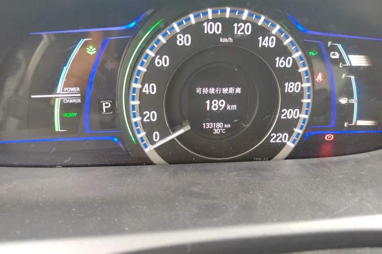 Used Honda Accord 2016 Hybrid 2.0L Sharp Edition Odometer Close Up
