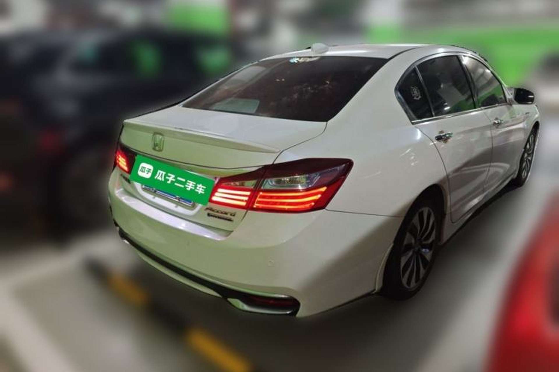 Used Honda Accord 2016 Hybrid 2.0L Sharp Edition Rear Right 45 Deg