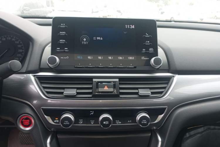 Used Honda Accord 2018 260TURBO Elite Edition China V Audio And AC Panel