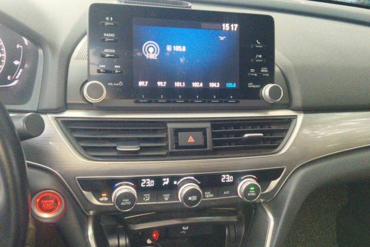 Used Honda Accord 2018 260TURBO Elite Edition China V Audio And AC Panel