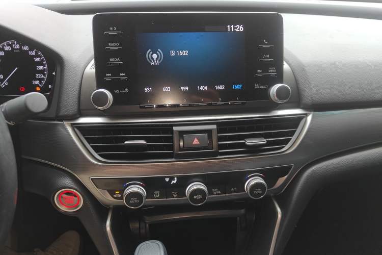 Used Honda Accord 2018 260TURBO Elite Edition China VI Audio And AC Panel
