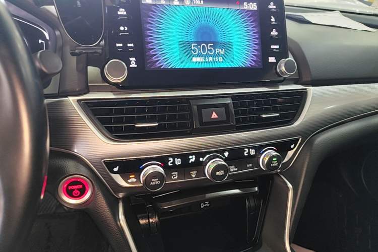 Used Honda Accord 2018 Rui·Hybrid 2.0L Rui Zhi Edition China VI Audio And AC Panel